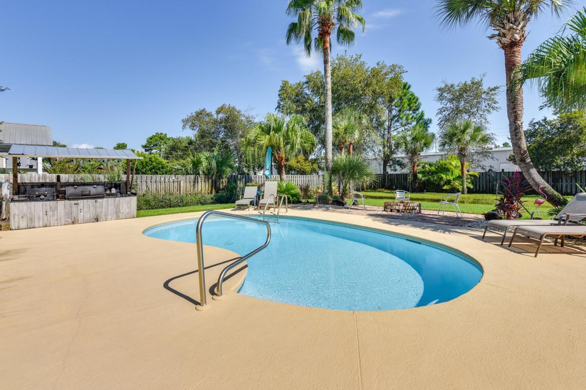 Panama City Beach Home And Pool, 4 Mi To Pier Park Exterior photo