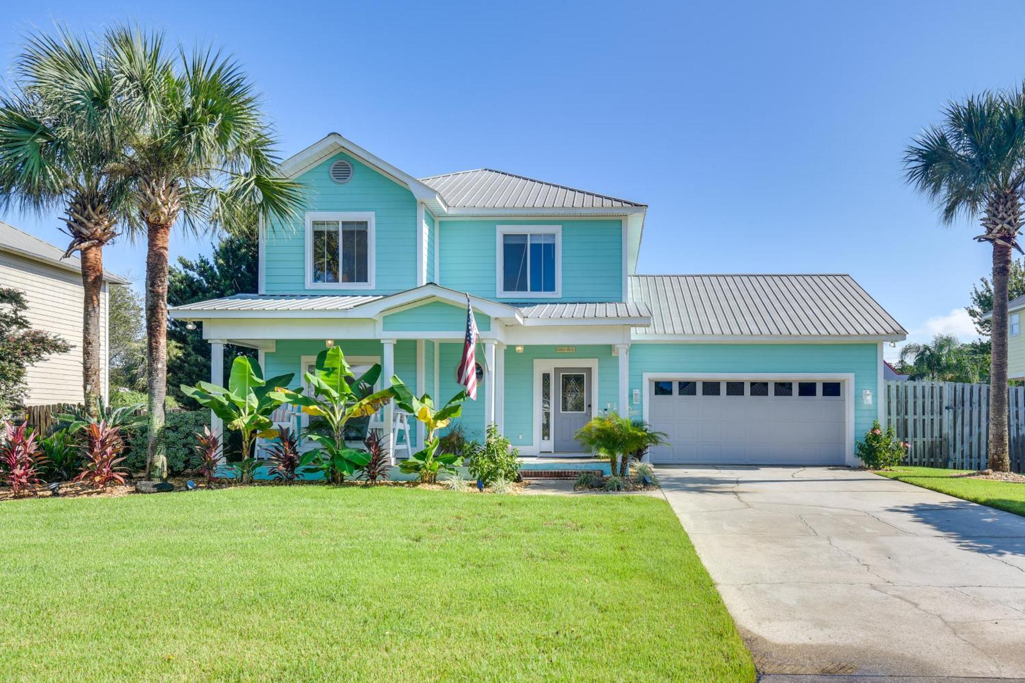 Panama City Beach Home And Pool, 4 Mi To Pier Park Exterior photo